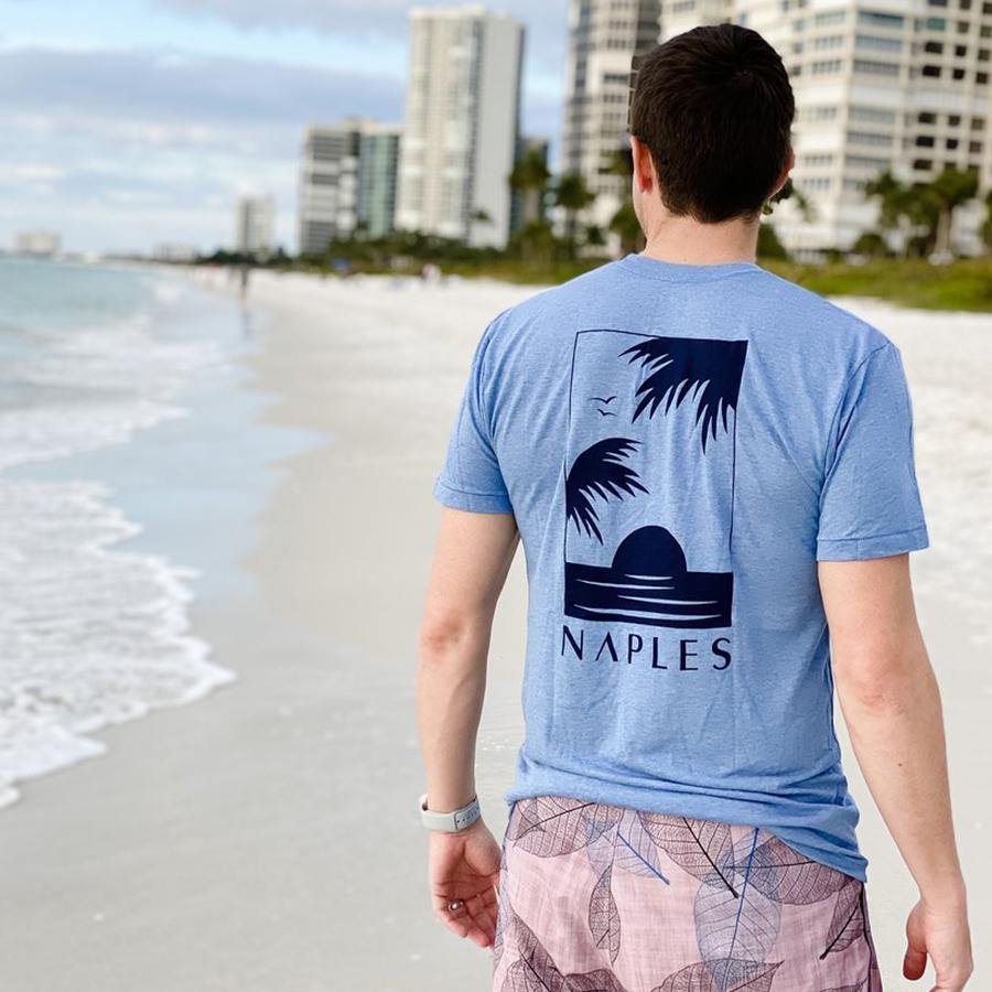 Sunset Tee - Lazy Turtle 