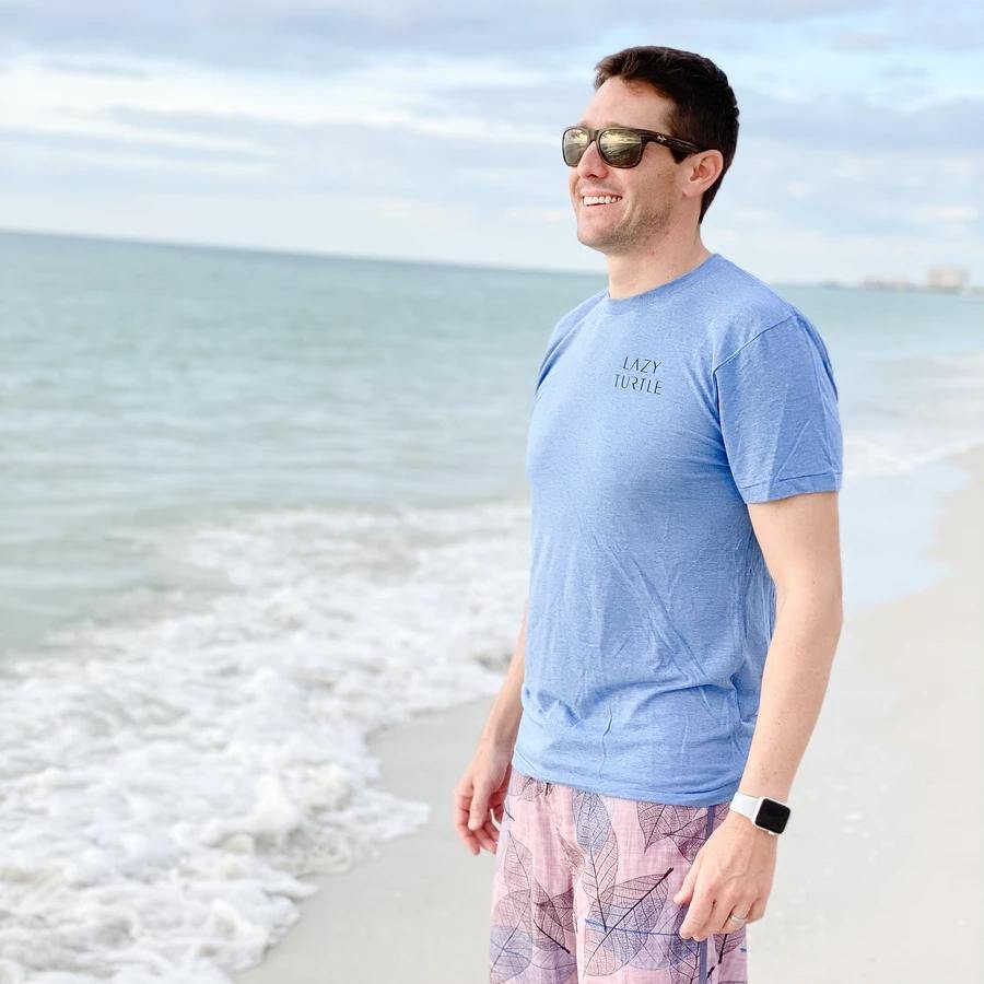 Sunset Tee - Lazy Turtle 