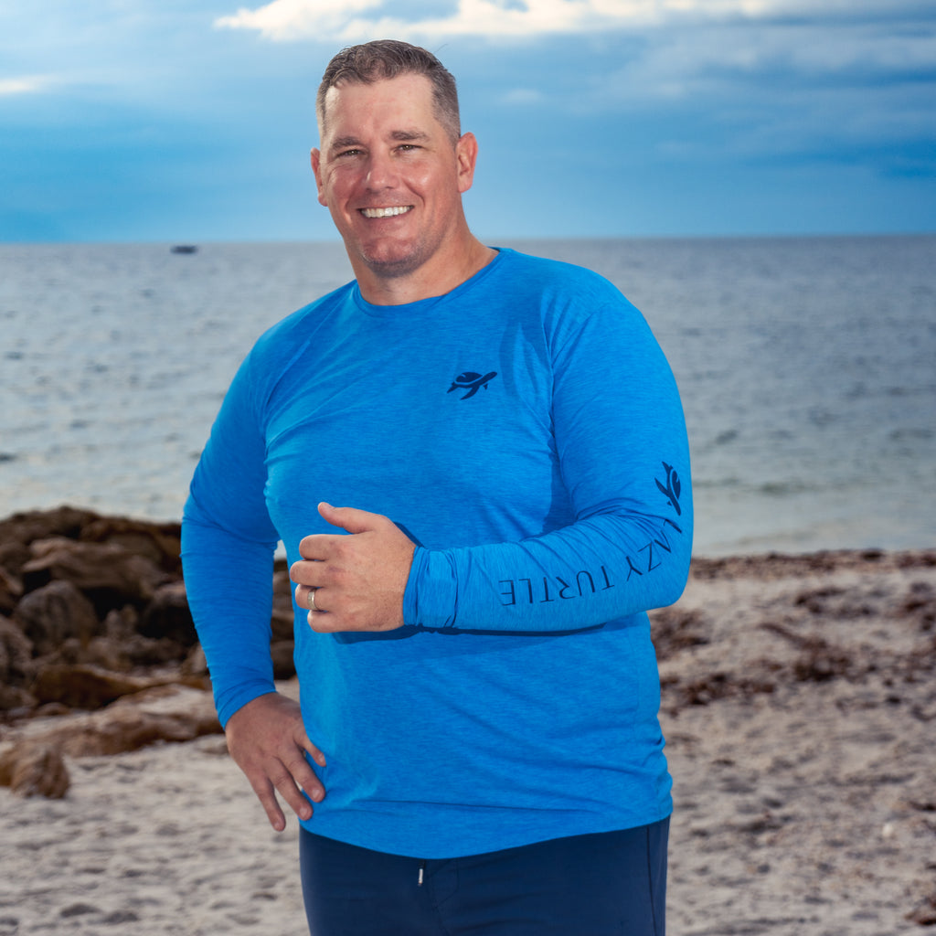Ocean Sun Safe Long Sleeve - Heather Royal