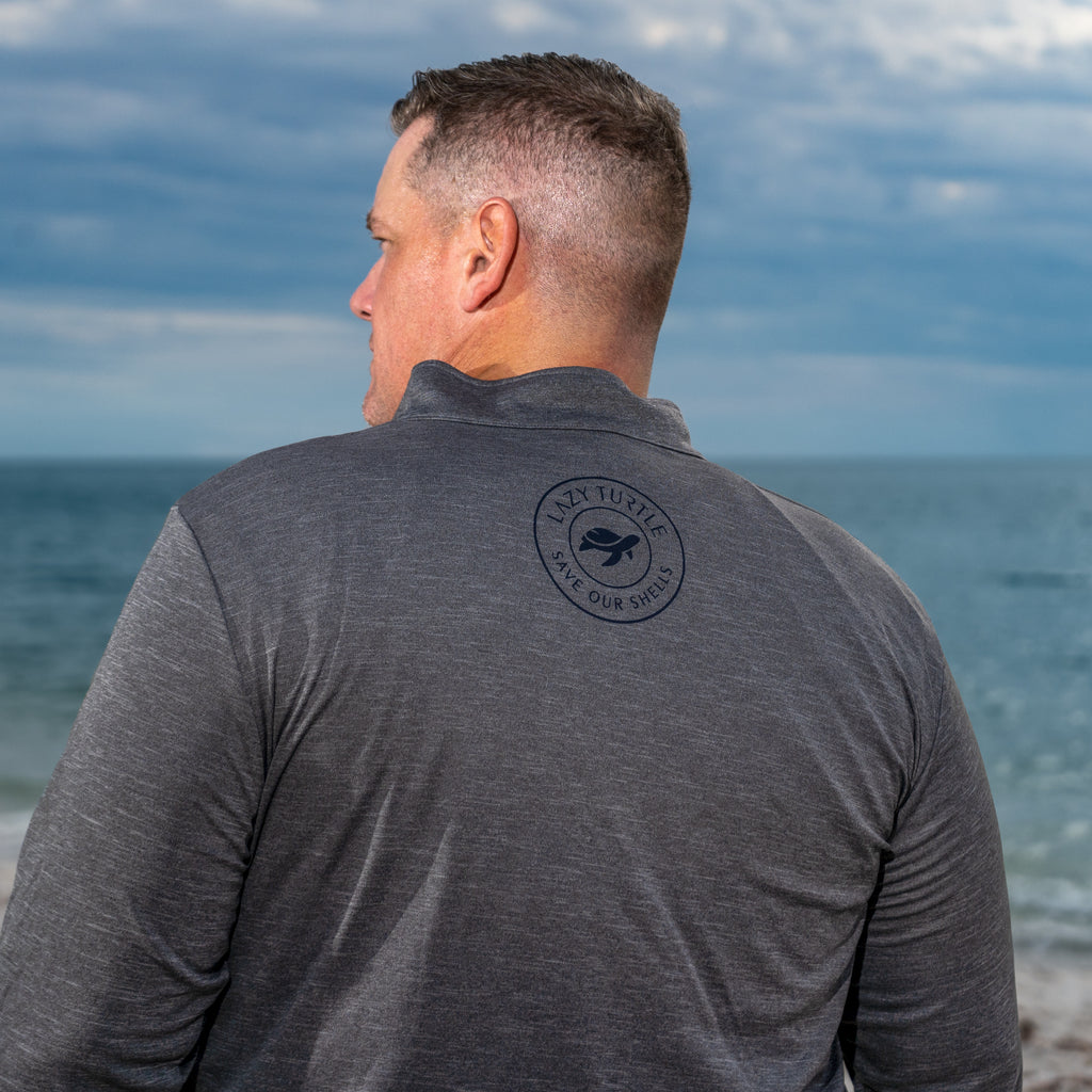 Breeze Quarter Zip - Gray