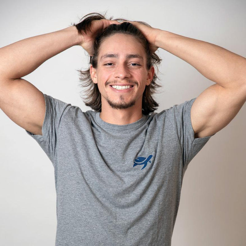 Man wearing Slow Lane Tee